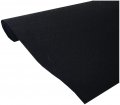 Marine Upholstery Durable Un-backed Automotive Trim Carpet 72 X 24 Mini Roll Black 