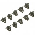 Veemoon 10pcs Retro Chest Locks And Latches Suitcase Clasp Antique Hasps Decorative Cabinet Hasp