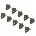 Veemoon 10pcs Retro Chest Locks And Latches Suitcase Clasp Antique Hasps Decorative Cabinet Hasp