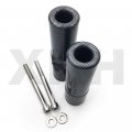Smt-no Cut Frame Slider Crash Protector Compatible With 2006 2007 2008 Kawasaki Zx14 Zx14r Cn B075vmrp1q