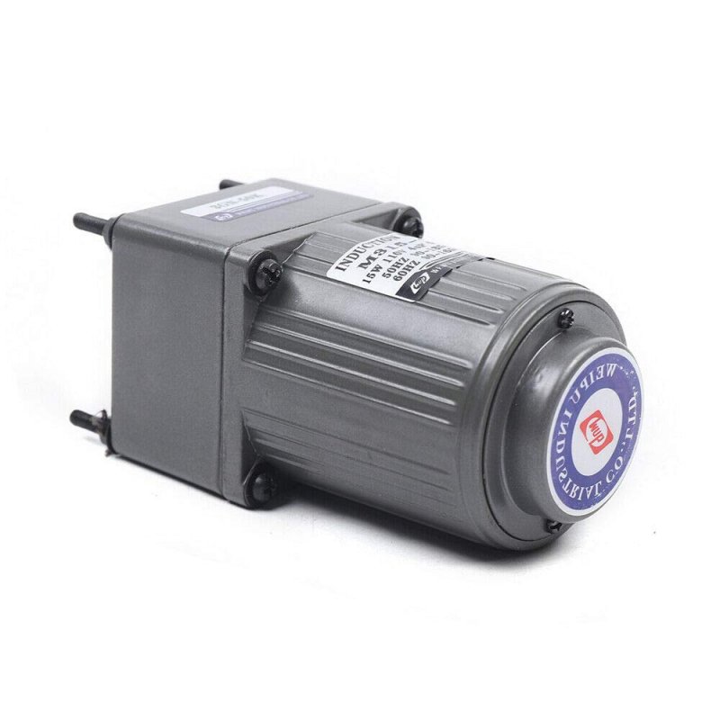 Ac 110v 15w Electric Single-phase Motor Gear Speed Controller 0-27rpm Variable Adjustable Governor Geared High Torque Reducer