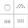 Labwork 4-pack Carburetor Carb Repair Kits Replacement For Honda Cb900c Cb1000c Cb900f 1980-1983