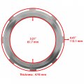 Caltric Clutch Plates End Compatible With Honda Big Red 700 Muv700 2009 2010-2013 Qty 2