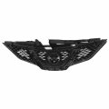 Ni1200289 Factory Style Front Bumper Grill Grille Assembly With Camer Hole And Moulding Compatible Nissan Qashqai Sport 2017