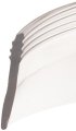 Shower Door Bottom Seal Clear 1 7 16 In 4 Pack 