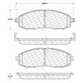 Centric Parts 102 08300 C-tek Standard Metallic Brake Pad 
