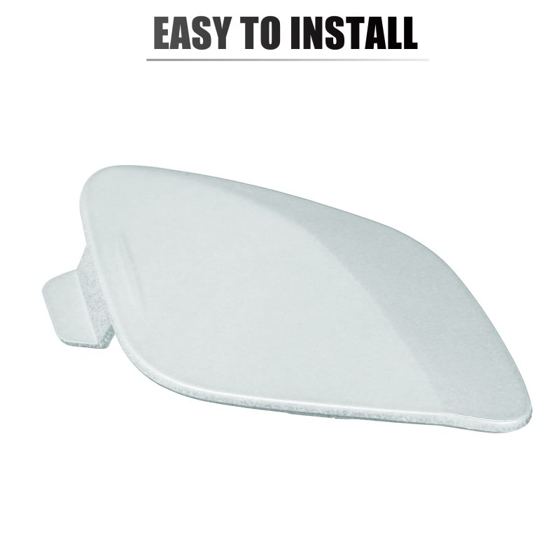 Acropix Silver Tone Car Front Right Bumper Tow Hook Eye Cap Cover Replacement Fit For Volvo S60 2011-2013 No 39802519 Pack Of 1