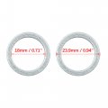 X Autohaux 20pcs Engine Oil Crush Washers Drain Plug Gaskets 18mm Id 23 9mm Od For Car