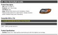 Left Driver Side Headlight Assembly Compatible With 2007-2009 Hyundai Santa Fe From 07 11 2007