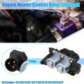 Uxcell No 64118375792 64111387319 64118391419 Engine Heater Control Valve Solenoid For Bmw 318i 1992-1999 318is