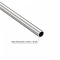Uxcell 316 Stainless Steel Tube 6mm Od 0 5mm Wall Thickness 250mm Length Pipe 3 Pcs