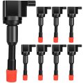 Fits 2003-2011 For Honda Civic 1 3l L4 Ignition Coil Packs 3-pins Uf374 8 Coils 
