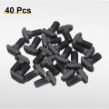 40pcs M8x16mm T Slot Drop-in Bolt Carbon Steel Hammer Head Bolts Shape Stud Sliding Screw For European Standard 40 Series
