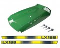 New Kumar Bros Usa Upper Hood Mounting Screws Lh Rh Decals Compatible With Johndeere Lx188