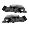 Front Bumper Cover Retainer Pair For Kia Seltos 2021 2022 Driver And Passenger Side Plastic Chrome Replacement Ki1042139 