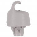 Newyall Pack Of 2 Grey Sun Visor Support Clip Holder Bracket Retainer