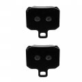 Caltric Rear Brake Pads Compatible With Ducati 796 Hypermotard Monster Abs 2010 2011 2012 2013