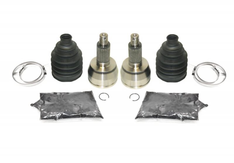 Outer Cv Joint Set For Polaris Ranger 500 4x4 Xp 700 And 800 4x4 6x6 Front Wheel Side Replaces Includes Boots Grease Clamps