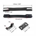 Uxcell Luggage Handle 220mm Long Strap Grip Replacement For Suitcase Case Black