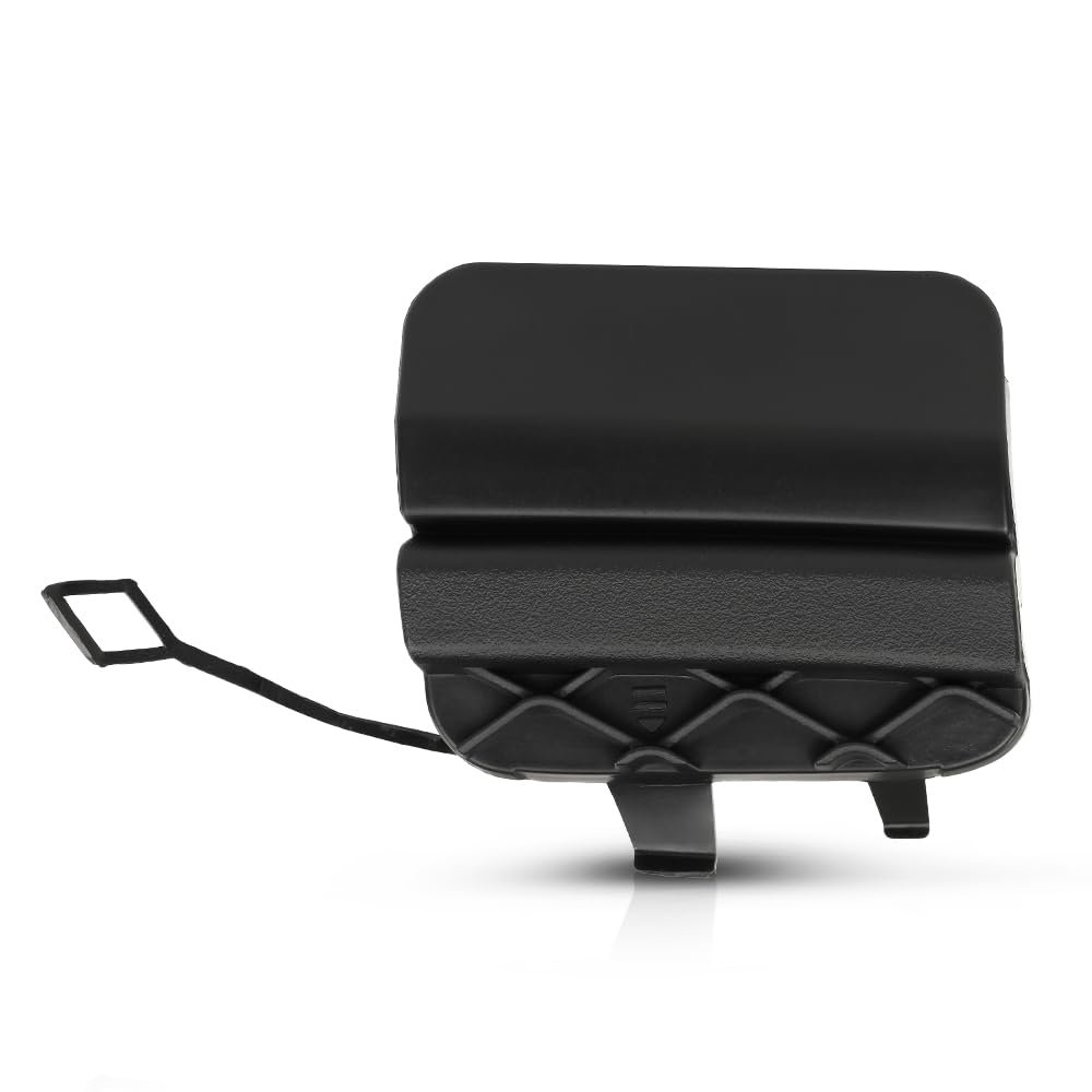 Rear Bumper Tow Hook Cover For Benz C 300 350e 400 450 43 63 2015 2020 2058850256 Black Polypropylene