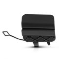 Rear Bumper Tow Hook Cover For Benz C 300 350e 400 450 43 63 2015 2020 2058850256 Black Polypropylene