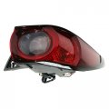 Right Passenger Side Outer Tail Lamp Assembly For 2017 2018 2019 2020 2021 Mazda Cx-5 Without Signature Light Red And Clear 