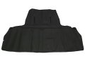 Corvette Rear Bumper Apron Bib Padded Heavyweight Black Vinyl With Silver C5 Logo Official Gm Licensed Protection For 1997 To