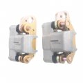 Labwork Front Brake Calipers Pads Replacement For Polaris Trail Blazer 250 400 Boss 325 330