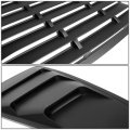 Compatible With Ford Mustang Coupe 3pcs Vintage Style Rear L R Quarter Side Window Louvers Sun Shade Cover