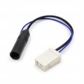 Uxcell 2pcs Plastic Car Female Stereo Radio Antenna Wire Harness Cable For Toyota