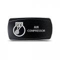 Ch4x4 Rocker Switch Air Compressor Symbol 3 Horizontal Blue Led