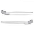 Rear Bumper Side Cladding Trim Left And Right For Land Rover Range 2013 2022 Silver Abs Chrome Finish Lr037928 Lr037929 