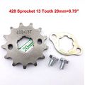 Tc-motor 428 13 Tooth 20mm Front Chain Sprocket Gear 50cc 70cc 90cc 110cc 125cc 140cc 150cc 160cc Engine Atv Quad Pit Dirt