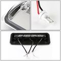 For Ford F150 Pair Of Chrome Housing Clear Corner Headlight Led 3rd Brake Light