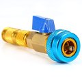 Pressure Side Repair Tools Air Conditioning 120 Mm R134a Valve Core Quick Remover Installer High Low Tool Red Blue