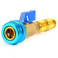 Pressure Side Repair Tools Air Conditioning 120 Mm R134a Valve Core Quick Remover Installer High Low Tool Red Blue