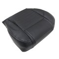 Driver Side Replacement Bottom Perforated Leather Seat Cover Black For Ford Mustang 2010 2011 2012 2013 2014 Fits Heated And 