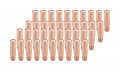 Heavy Duty Contact Tips 11h-30 For Lincoln Magnum 100l And Tweco Mini 1 Guns 0 030 In Copper Welding 40 Pack 