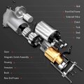 A-premium Starter Motor Compatible With Nissan Frontier 20-2004 L4 2 4l Xterra 2001-2004 2 12v 1 4kw 10-tooth Clockwise Replace