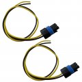 2pcs Pt2386 12046623 12067676 12101899 12126469 Multi-purpose Wire Connector Pigtail Plug Replacement For 2007 Ford