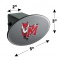 Graphics More Marist College Secondary Logo Oval Tow Trailer Hitch Cover Plug Insert