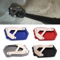 Finmokal Cnc Kickstand Side Stand Foot Extension Pad Enlarger Plate For Bmw R1250gs R1200gs Lc Adv 2016 2019 2020 2021 Black