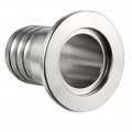 Uxcell Clamp Hose Adapter 1 575 Inch Flange To Barb Fitting