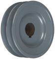Tb Woods 2ak441 Fhp Bored-to-size V-belt Sheave A Belt Section 2 Grooves 1 Bore Cast Iron 4 25 Od 5890 Max Rpm 