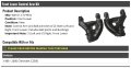 Front Lower Control Arm And Ball Joint Kit With Bushings For 1988 To 2000 Chevy C2500 2 Piece Set Left Right