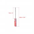 Uxcell Ph00 Phillips 3mm Slotted Magnetic Screwdriver Set Of 2 Pieces 3 Inch Round Shaft Blue Red Crystal Handle