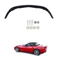 Primer Front Bumper Lower Lip Splitter Black Replacement For 2005-2013 Corvette C6 Base Z06 Zr1 Style Models