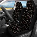 Foruidea Car Seat Cover Full Set Hummingbird Flowr Covers For Auto Seats Protector Front And Rear Bench Fit Most Cars Suv Sedan