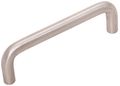 1 339 X 4 37 Lg 8-32 Thds Satin Finish Type 6 Stainless Steel Round Pull Handle Each 