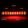 Sierra Gmt900 Pair Of Smoke Lens Amber Corner Headlight Red Led 3rd Brake Light